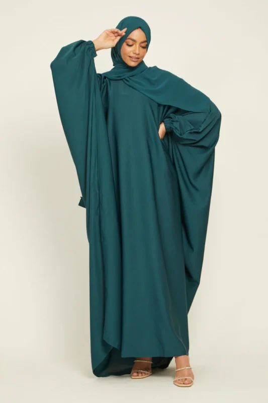 green abaya uk -alabayae