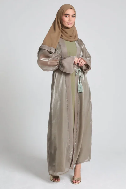 green abaya uk -alabayae